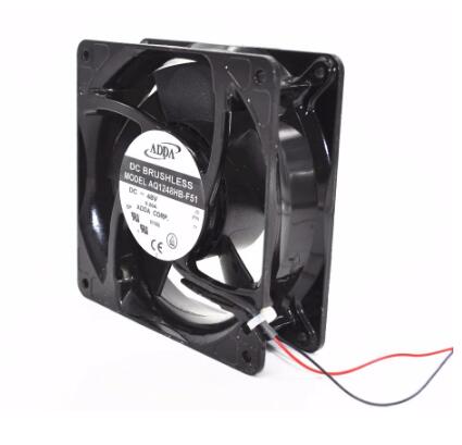 Original ADDA AQ1248HB-F51 Cooling Fan 48V 0.2A 9.6W 2wires AQ1248HB-F51 Fans